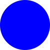 Bright Blue Circle - Artikel - 