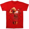 Britney Spears Men's Beaded Dress T-shirt Red - Shirts - $28.06 
