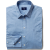 Broadcloth Stretch Dot Ladies Shirt - Long sleeves shirts - £85.00 
