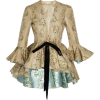 Brock Collection Floral-Jacquard Tie-Det - Jacket - coats - 