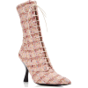 Brock Collection Multi-Colored Tweed Lac - Buty wysokie - 