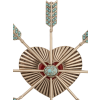 Brooch with heart and arrows - Ostalo - 