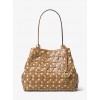 Brooklyn Large Leather And Canvas Tote - Hand bag - $548.00 