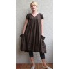 Brown Eco Dress - Vestidos - 