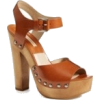 Brown Platform Heels - 厚底鞋 - 