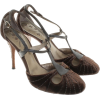 Brown Bottega Veneta Velvet pumps - Klasični čevlji - 