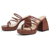 Brown Heels - Sandale - 