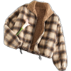 Brown Plaid Jacket - Uncategorized - 