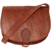 Brown Saddle Bag - Torebki - 