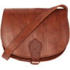 Brown Saddle Bag - ハンドバッグ - 