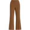 Brown casual pants tailored - Pantalones Capri - 