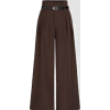 Brown dress pants classic - Pantalones Capri - 