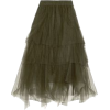 Brunello Cucinelli Tiered Tulle Skirt - Suknje - 