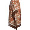 Brunello Cucinelli Silk draped skirt - Юбки - 