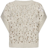 Brunello Cucinelli cotton knit top - Camicia senza maniche - 