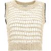 Brunello Cucinelli crop top - Ärmellose shirts - $1,818.00  ~ 1,561.45€