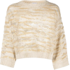 Brunello Cucinello crop sweater - Pullovers - $3,155.00 