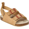 Buckle Footbed Sandals - Sandals - 