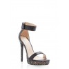 Buckled Ankle Strap High Heel Sandals - Sandalias - $19.99  ~ 17.17€