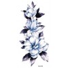 Blue Flower Spray - Background - 