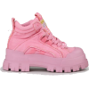 Buffalo Aspha Mid Boot washed denim pink - Stiefel - 