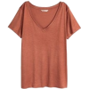 Burnt orange T shirt H&M - Майки - короткие - 