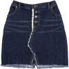 Button Fly Denim skirt - Skirts - 