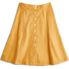 Button Front A-Line Skirt MODCLOTH - Skirts - 