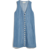 Button Front Denim Dress MADEWELL - 连衣裙 - 