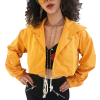 Button Lace Loose Loose Umbrella Jacket - Jakne in plašči - $25.99  ~ 22.32€