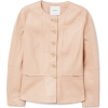 Buttoned leather jacket - Jacket - coats - 
