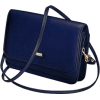 Buxton Double-Flap Mini-Bag with Total Wallet Organization Navy - Wallets - $20.39 