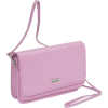 Buxton Double-Flap Mini-Bag with Total Wallet Organization Pink - Wallets - $30.40 