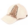 C.C Tied Shoe Lace Up Velcro Hat - Cap - $13.99 