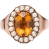 C1880s-1890s citrine ring - Prstenje - 