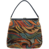 C.1960s Julius Resnick Velvet Carpetbag - Bolsas pequenas - 