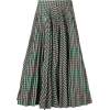 CALVIN KLEIN 205W39NYC tartan full skirt - 裙子 - 
