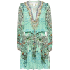 CAMILLA Printed silk dress - sukienki - 