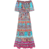 CAMILLA Printed silk dress - sukienki - 