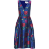 CAROLINA HERRERA Floral jacquard dress - Obleke - 