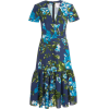 CAROLINA HERRERA Short Sleeved Cotton-B - sukienki - 