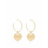 CAROLINA HERRERA Sphere hoop earrings - イヤリング - 287.00€  ~ ¥37,608