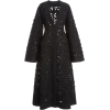 CAROLINA HERRERA Wool Eyelet A-Line Coat - Jaquetas e casacos - 