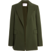 CAROLINA HERRERA Wool Single Breasted Bl - Куртки и пальто - 