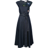 CAROLINA HERRERA embellished denim midi - Dresses - 