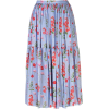 CAROLINA HERRERA floral print midi skirt - Skirts - 