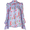 CAROLINA HERRERA floral print shirt - Camisa - longa - 