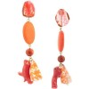 CAROLINA HERRERA stones drop earrings - Earrings - 