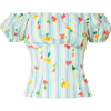 CAROLINE CONSTAS Dione off-the-shoulder  - Shirts - $320.00 