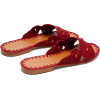 CARRIE FORBES  Miringi raffia slides - Balerinke - 